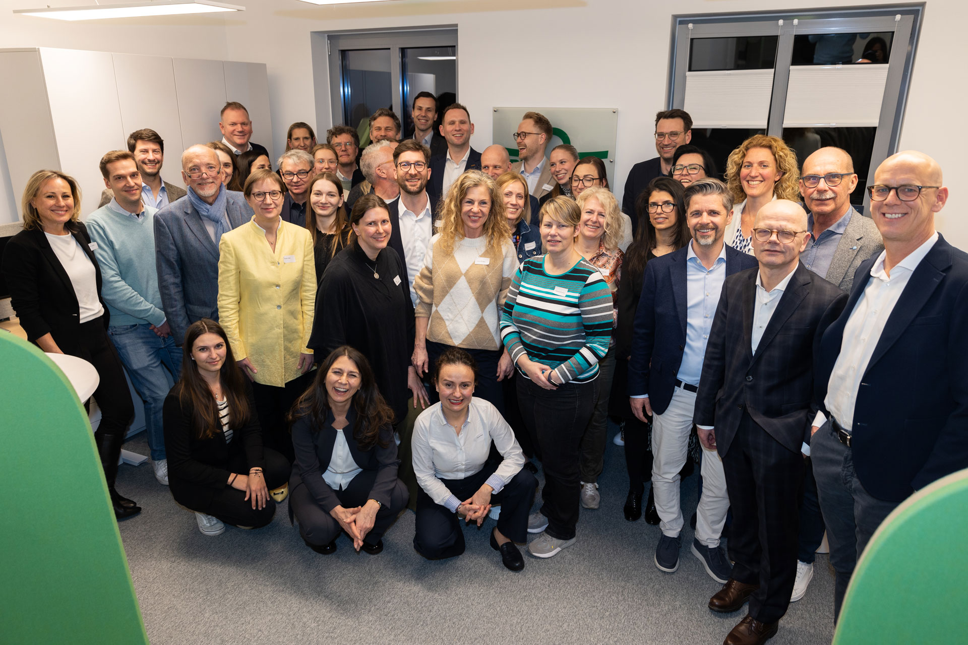 Grünenthal Team Österreich im neuen Bürogebäude