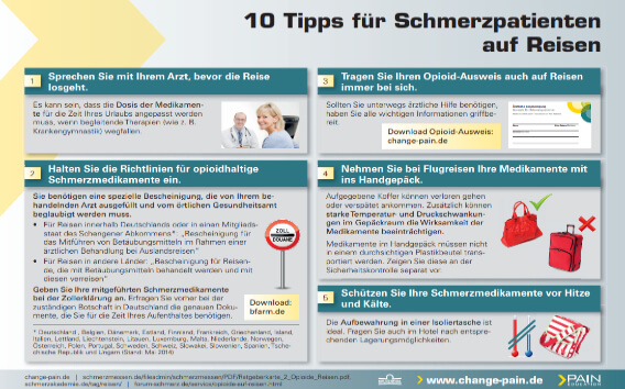 10 Tipps für Schmerzpatienten auf Reisen 